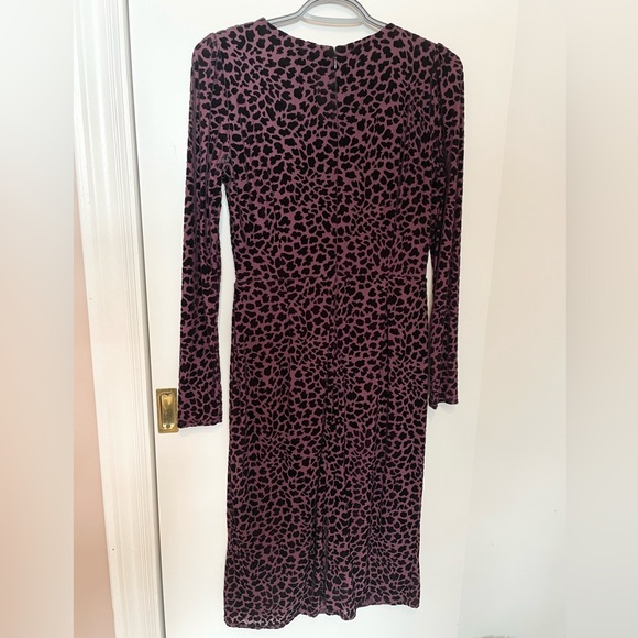 TALBOTS Patterned Wrap Dress - Picture 8 of 11